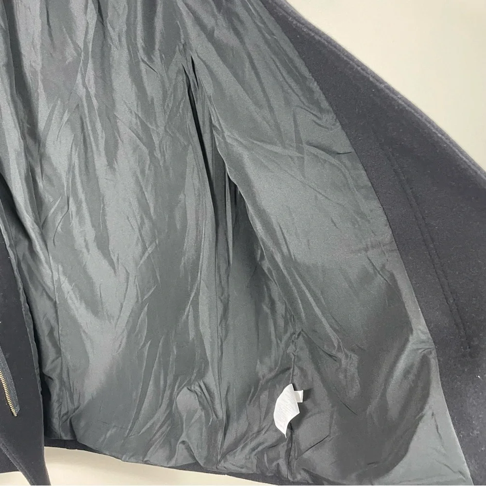 J. Crew Black Pea Coat - Picture 4 of 8
